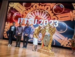 Sandiaga Uno secara resmi membuka acara ‘Indonesia Time To Speak Up (ITTSU) 2023 di Balai Budaya Giri Nata Mandala