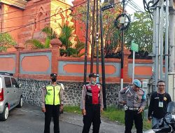 Polsek Dentim Lakukan Pengamanan Kenaikan Isa Almasih