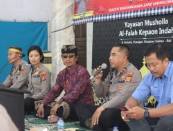 Polresta Denpasar Ajak Jaga Kerukunan Umat Beragama, Kasat Binmas Dengar Aspirasi Warga