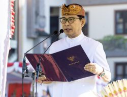 Sekda Adi Arnawa Pimpin Upacara Peringatan HARKITNAS Ke- 115
