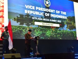 Wakil Presiden K.H. Ma’ruf Amin Meresmikan Pembukaan Asia Media Summit  ke-18 Tahun 2023