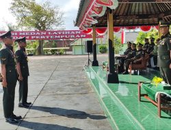 Wadanrindam IX/Udayana Kolonel Inf Endar Setyanto Pimpin Upacara Penutupan Diktukba TNI AD Tahun 2023