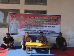 Polres Buleleng Laksanakan Jumat Curhat Dengan Para Pekerja Buruh Di PPI Sangsit