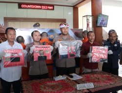 Sat Resnarkoba Polres Tabanan Berhasil Tangkap 4 Pelaku Narkoba