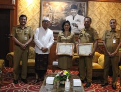 Memasuki Purna Tugas, Kadispar dan Kabag  Perekonomian   Pamitan ke Walikota