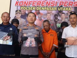 Kembali Berulah, Polsek Denpasar Utara Amankan Residivis Kasus Pencurian