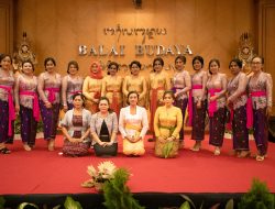 Ketua TP. PKK Badung Buka Lomba Seksi Kewanitaan PKB XLV Kabupaten Badung
