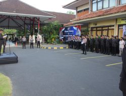Peringatan Hari Lahir Pancasila di Polres Bandara Ngurah Rai
