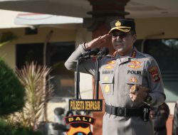 Tiga Personel Polresta Denpasar Terima Kenaikan Pangkat Perwira Pengabdian