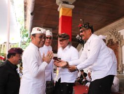 Walikota Jaya Negara Ikuti Prosesi Ngajum, Serangkaian Pelebon Nyawa Ngasti Wedana Ida Tjokorda Ngurah Jambe Pemecutan Raja Denpasar IX