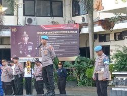 Propam Polres Tabanan Laksanakan Gaktibplin