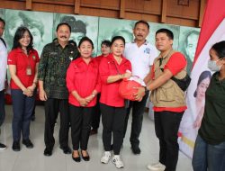 Memperingati Bulan Bung Karno V dan HUT Perumda ke-26, (K3S) Kota Denpasar Menyelenggarakan Donor Darah