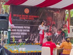Peringati Bulan Bung Karno, Densel Gelar Lomba Pidato dan Lomba Menghias Tumpeng