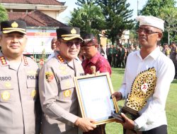 Polda Bali Gelar Apel Sebagai Upaya Revitalisasi Satkamling
