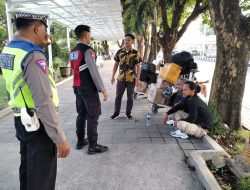 Polres Bandara Ngurah Rai Gelar Kegiatan Rutin yang Ditingkatkan di Terminal Domestik