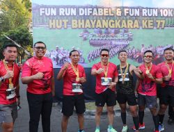 Sambut Hari Bhayangkara ke-77, Polda Bali Gelar Fun Run Difabel dan Fun Run 10K