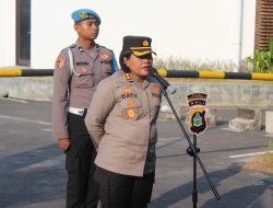 Penekanan Apel Jampim, Kapolres AKBP Wikarniti: Jangan Buat Masalah, Kehidupan Ini Sudah Berat dan Jangan Lakukan Pelanggaran
