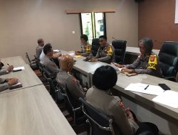 Pejabat Operasi Nusa Agung 2023 Polres Tabanan Ikuti Anev Ops Secara Virtual
