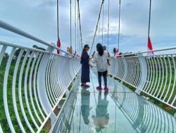 Wisata yang memicu Adrenalin. Bali Glass Bridge, Lengkapi Ragam Destinasi Wisata di Gianyar
