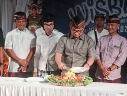 Sekda Adi Arnawa Hadiri HUT STT Widya Santi Bhakti ke-27 dan Wisma Pest Ke-5 Ajak Generasi Muda Bersatu Padu, Jaga dan Lestarikan Seni, Adat Budaya
