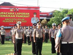 Sebanyak 42 Personel Polresta Denpasar Naik Pangkat