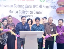 Bupati Giri Prasta Resmikan Gedung Baru TPS3R Mohija Collection Center Desa Adat Seminyak