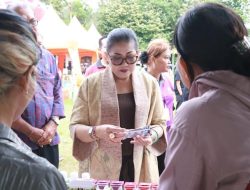 Kegiatan Ketua TP PKK Bali Menghadiri Festival UMKM 2023 MUKI Bali