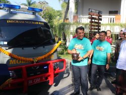 DIRJEN IMIGRASI RESMIKAN OPERASIONAL MOBIL DETENI IMIGRASI NGURAH RAI
