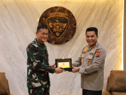 Kapolda Bali Kunjungi Kodam IX/Udayana Dalam Rangka Silahturahmi