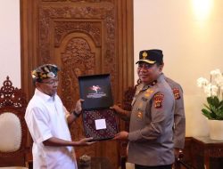 Kunjungan Pertama Kapolda Bali kepada Gubernur Bali