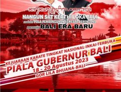 Persiapan sudah matang menghadapi Kejuaraan Karate INKAI Open Tingkat Nasional Piala Gubernur Bali 16-20 Agustus di Denpasar