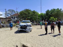 Tim Gabungan Polresta Denpasar dan Polsek Amankan WNA Diduga Lakukan Tabrak Lari