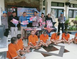 Resnarkoba Polres Tabanan Berhasil Ungkap 7 Kasus Narkoba Dengan 8 Tersangka