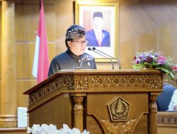 Bupati Giri Prasta Sampaikan Jawaban Pemerintah Dalam Rapat Paripurna DPRD Badung