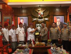 Bahas Situasi Kamtibmas, Kapolda Bali Kunjungi Kantor Bupati Tabanan