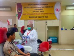 Donor Darah Bersama APSI JABAR di Bandung, Bantu Ketersediaan PMI