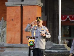 Apel Pagi Kapolda Bali Nyatakan Perang Pada Narkoba
