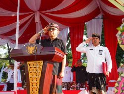 Walikota Jaya Negara Pimpin Apel Peringatan HUT Provinsi Bali ke 65