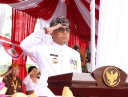 Walikota Jaya Negara Pimpin Apel Peringatan HUT Proklamasi Kemerdekaan ke-78 RI di Kota Denpasar