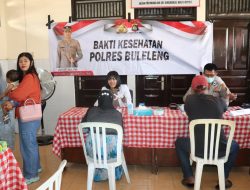 Bakti Kesehatan, Polres Buleleng Peduli Warga Lansia Dan Yang Kurang Sehat