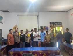 Bhabinkamtibmas Kelurahan Tonja dan Polisi Banjar Hebat Polresta Denpasar, mediasi kesalahpahaman antar siswa SMK PGRI 1 Denpasar