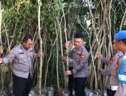 Polri Tanam Pohon untuk Penghijauan dan Atasi Perubahan Iklim