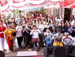 Wadahi Kreatifitas dan Produk UMKM Penyandang Disabilitas, Ny. Ayu Kristi Arya Wibawa Buka Indonesia Cinta Disabilitas