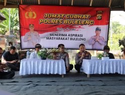 Polres Buleleng Curhat Jumat di Krama Desa Petandakan Di Hadiri Waka Polres Buleleng