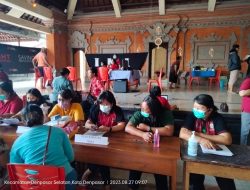 Sasar Kelurahan Pedungan, Dinas Kesehatan Kota Denpasar Gelar Safari Kesehatan Serangkaian HKN 2023