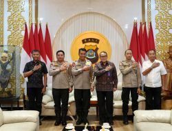 Kunjungi Mapolda Bali, Ka BNNP Bali Diterima Kapolda Bali