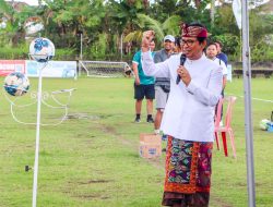 Sekda Adi Arnawa Buka Kejuaraan Invitasi Sekolah Sepak Bola Putra Angkasa Kapal