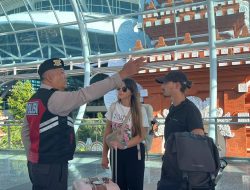 Personil Polres Bandara Ngurah Rai Selalu Ada untuk Masyarakat