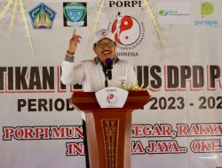 Hadiri Pelantikan Pengurus PORPRI Bali, Wagub Cok Ace Dorong Kemajuan Olahraga Pernapasan