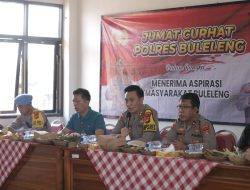 Jumat Curhat Kapolres Buleleng Menerima Aspirasi Warga Masyarakat Kelurahan Kendran